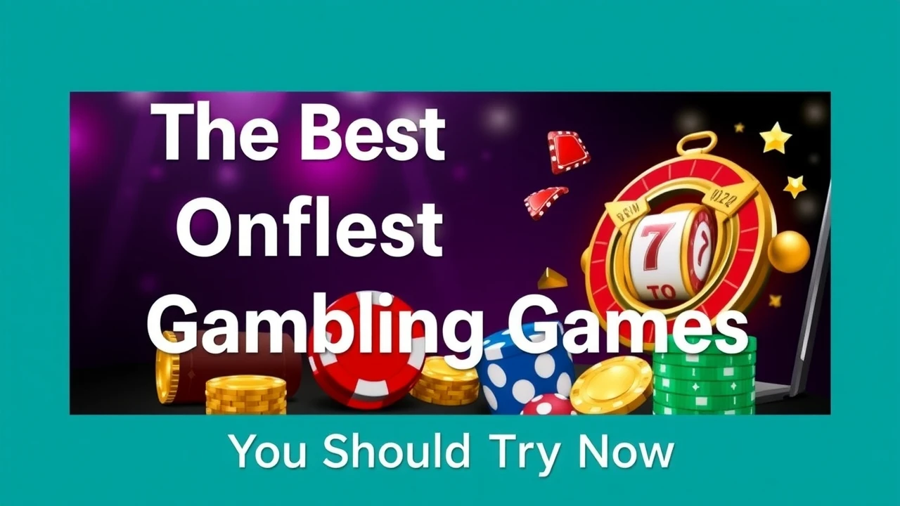 The Best Online Casino Gambling Games You Should Try Now